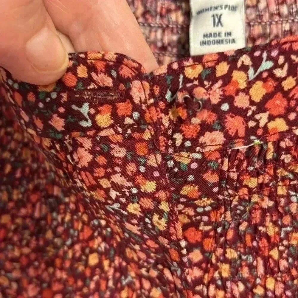 Croft&Barrow size 1x long sleeve blouse. NWT - Picture 13 of 13